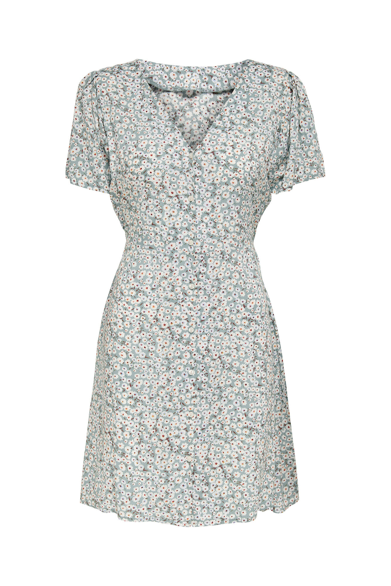 Only Kurzarm-Kleid kurz