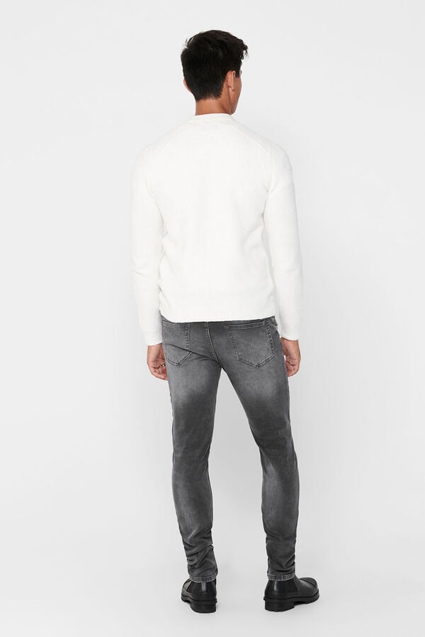 Springfield Slim fit jeans gray
