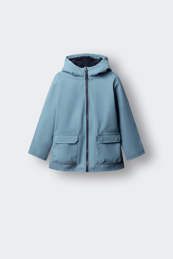 Springfield Kids Kids rubberised parka blue