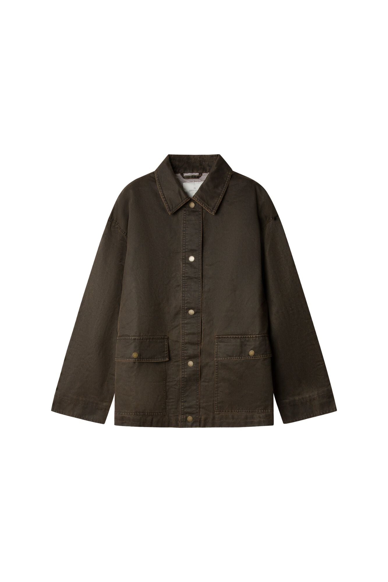 Springfield Waxed jacket with pockets