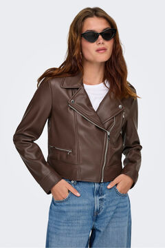 Only Chaqueta biker piel vegana