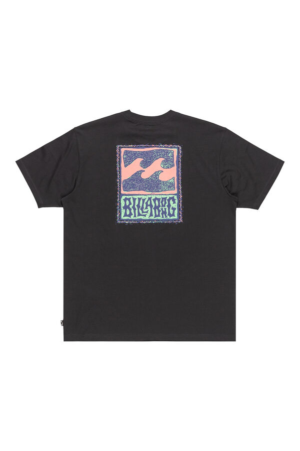 Billabong Stacked Arch - for men T-shirt Siva