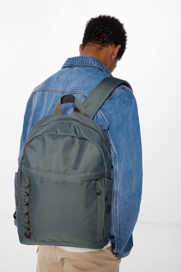 Springfield Casual green backpack ecru