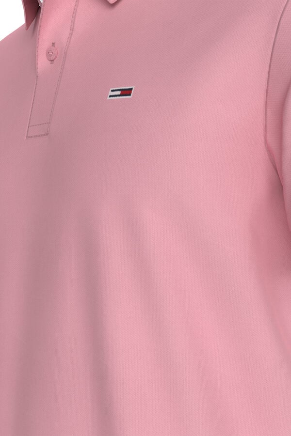 Springfield Tommy Jeans men's polo shirt ružičasta