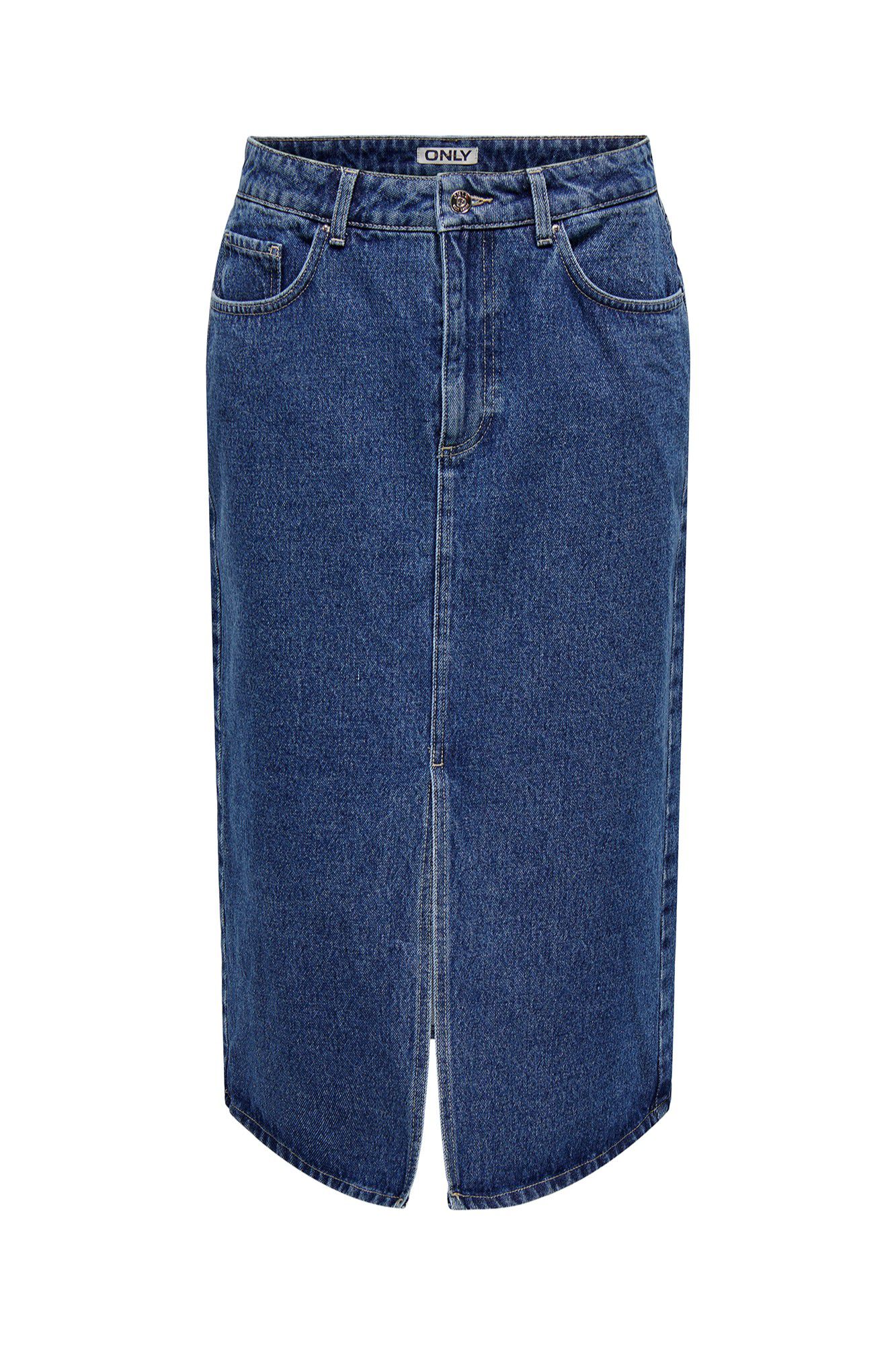 Only Midi-Jeansrock