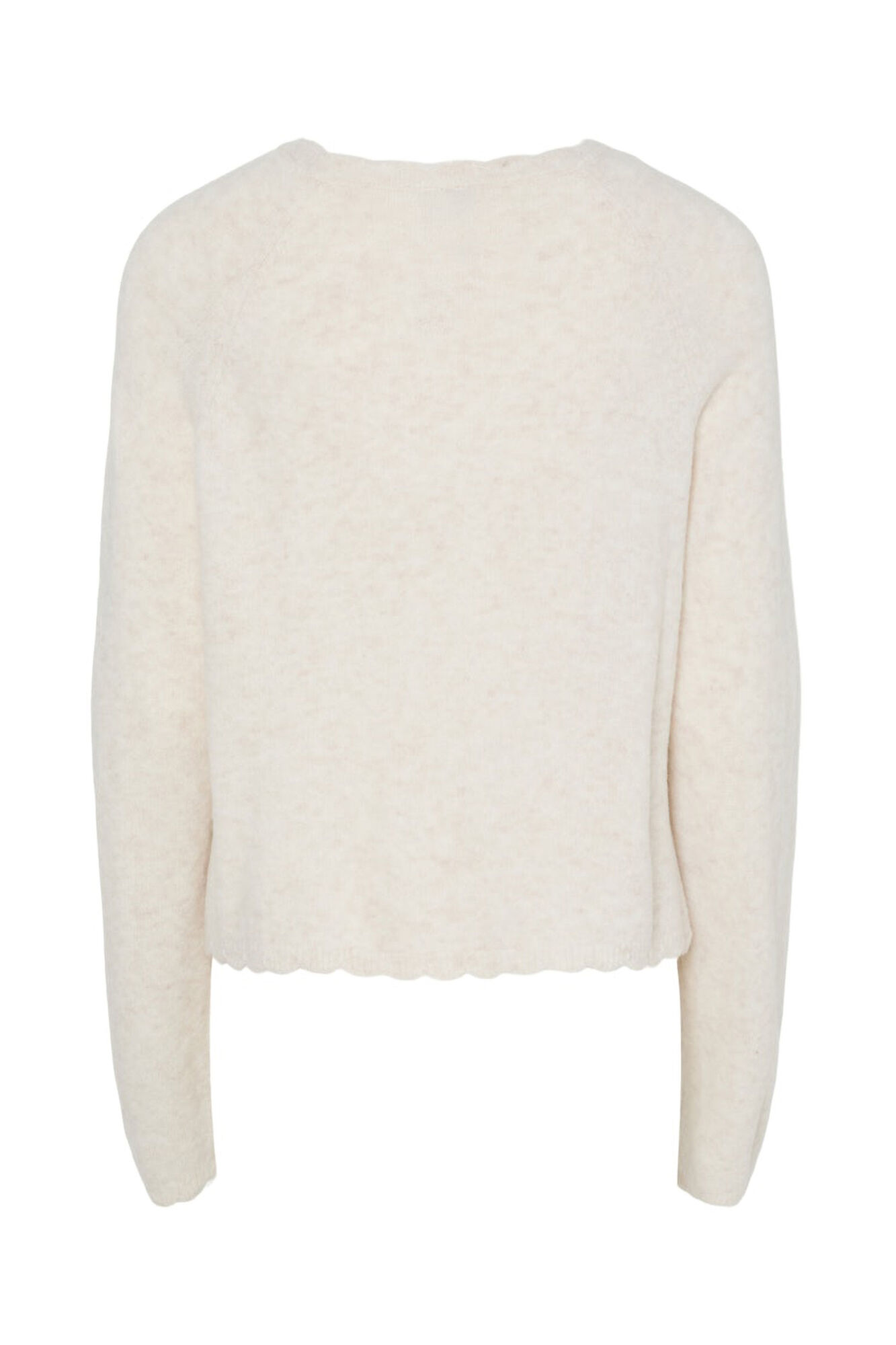 Pieces C&aacute;rdigan b&aacute;sico punto fino