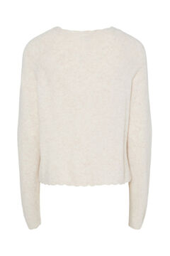 Pieces Basic fine jersey-knit cardigan