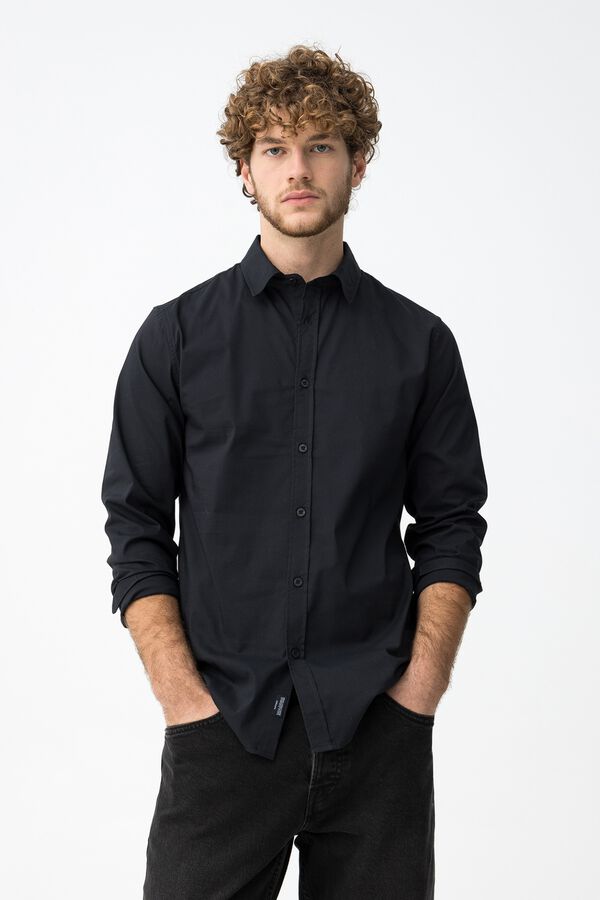 Tiffosi Slim fit shirt blue