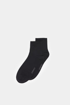 Springfield Ribbed sports ankle socks black