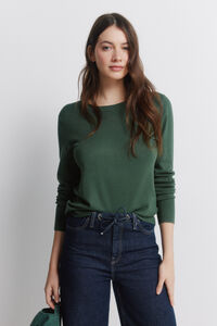 Springfield Camisola fina bot&otilde;es punhos