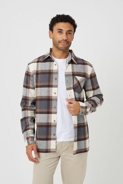 Brave Soul Camisa de flanela aos quadrados