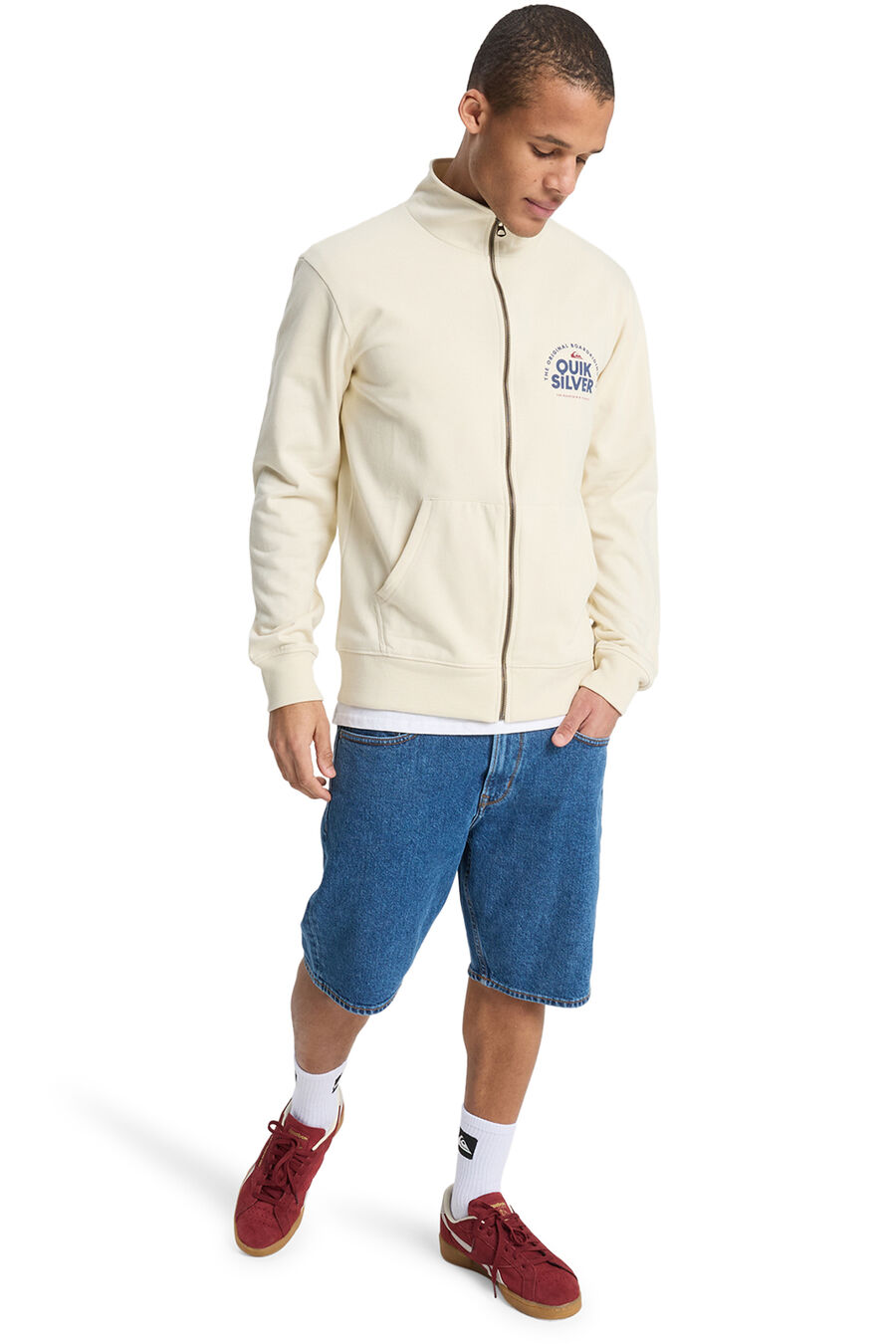 Sudadera con capucha y cremallera