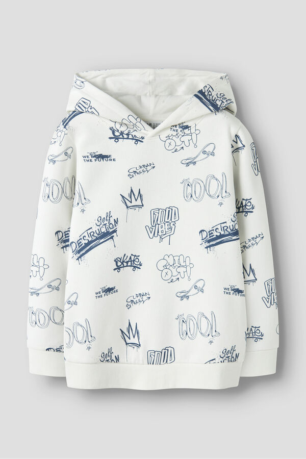Name It Sweatshirt with hood white
