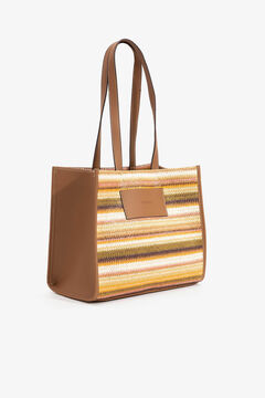 Springfield Straw-look shopper bag color