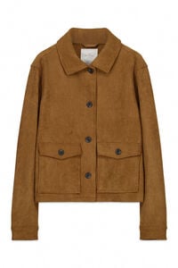 Springfield Suede jacket with pockets