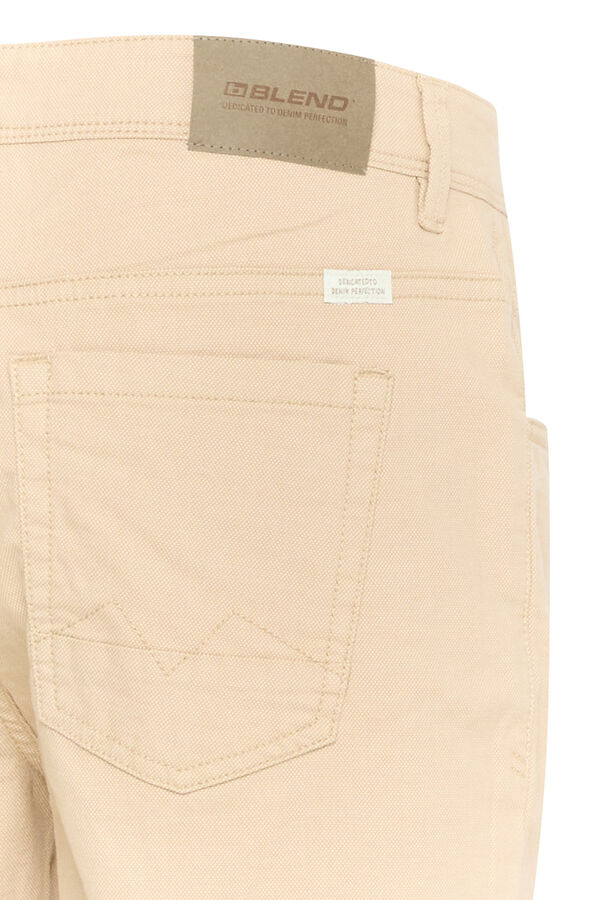 Blend Cal&ccedil;as de corte regular camel