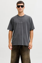 Jack & Jones Camiseta manga corta lavada negro