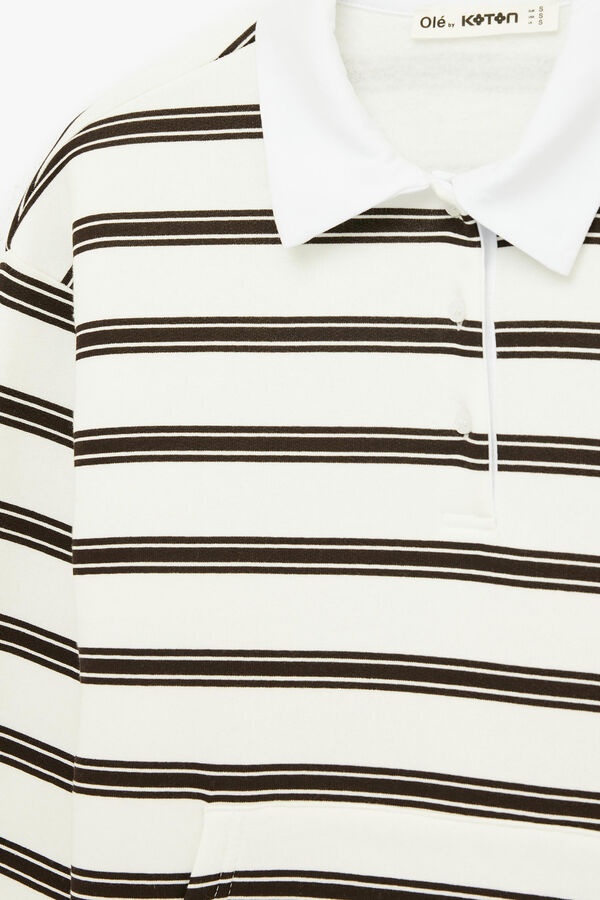 Koton Sweatshirt de gola polo vison