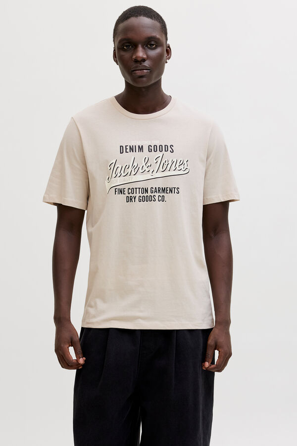 Jack & Jones Logo T-shirt pack nude