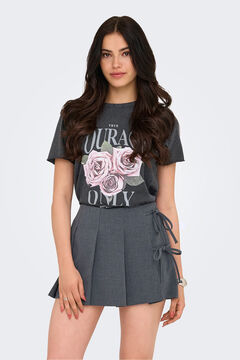 Only Camiseta estampada de manga corta