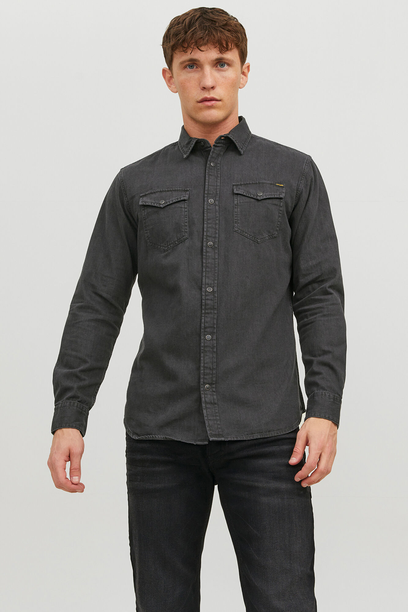 Jack & Jones Camisa denim regular