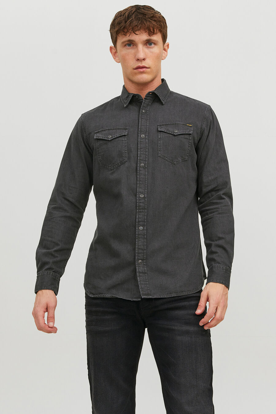 Camisa denim confort fit
