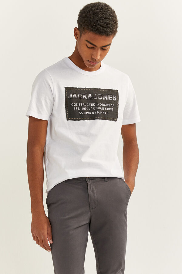 Jack & Jones Straight trousers black