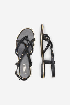 Only Sand&aacute;lia rasa com tachas