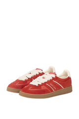 Tommy Jeans Orange Tommy Jeans sneakers with caramel sole red