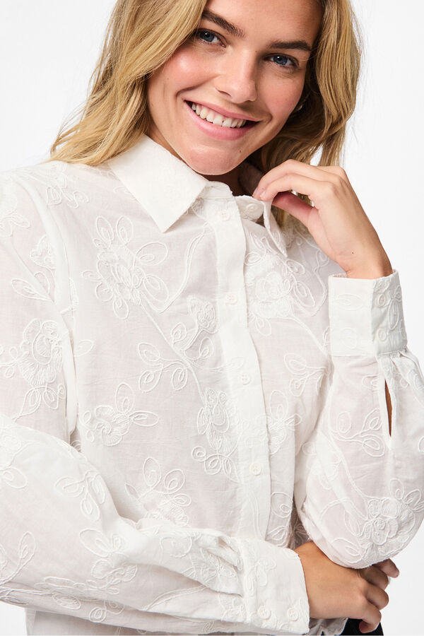 Pieces Long-sleeved shirt Bela