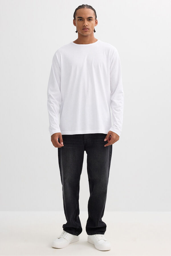 Inside Grundlegende T-Shirt -Farben Weiß