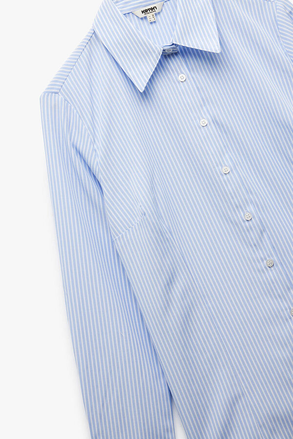 Koton Poplin shirt blue