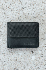 Celopman Cartera con tarjetero negro