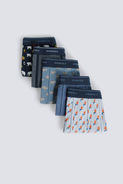 Springfield 5-pack tropic boxers