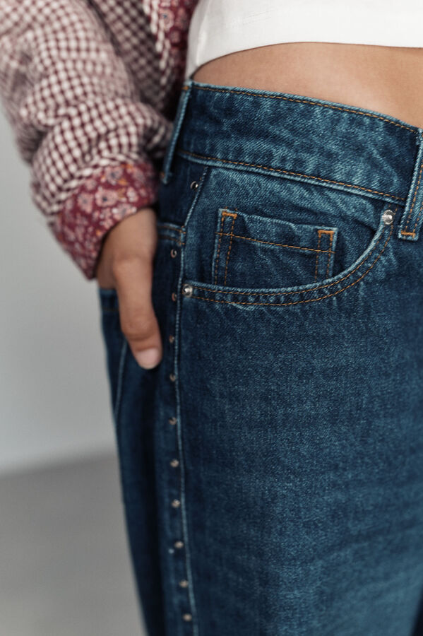 High Spirits Jeans Slate azul