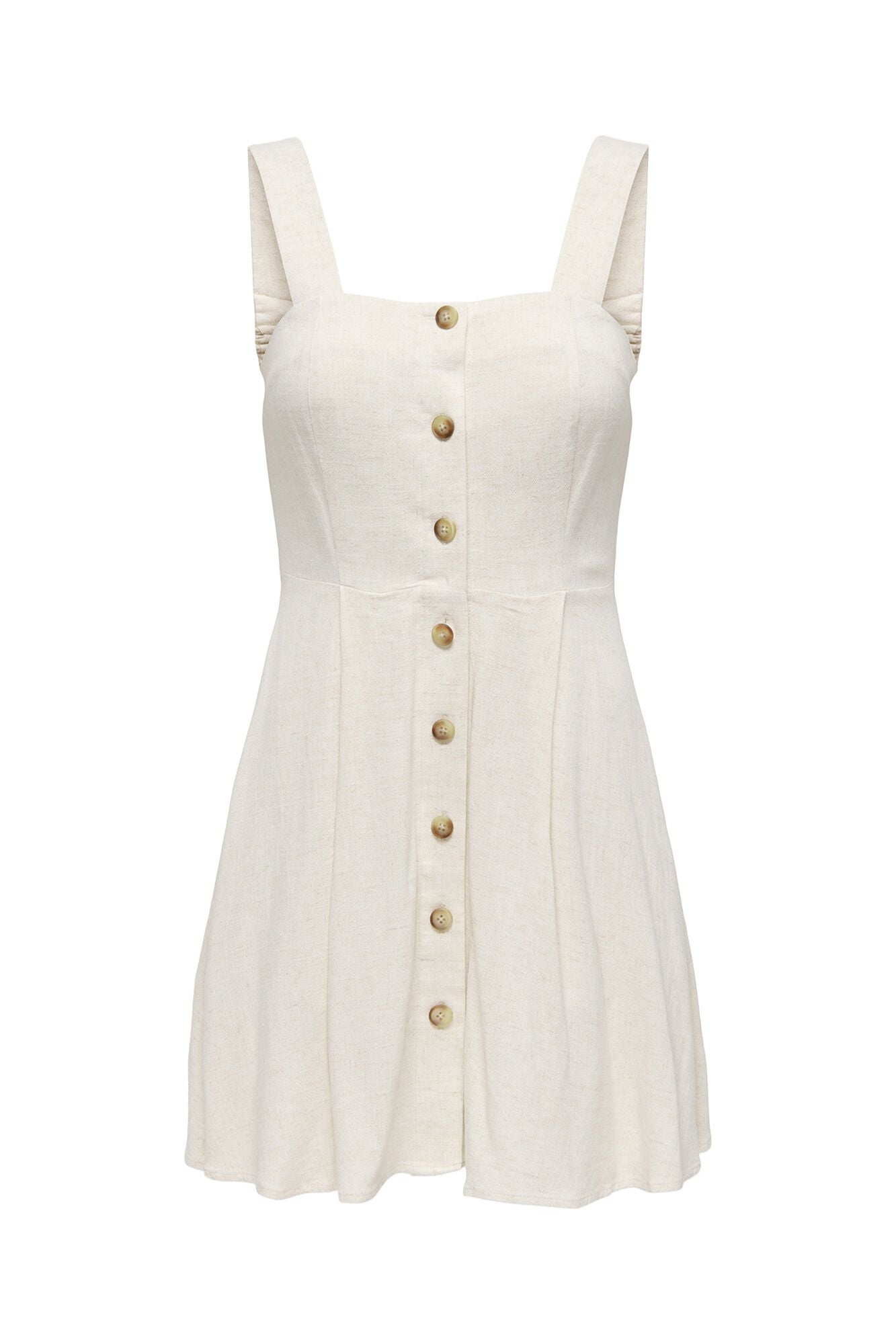 Only Kurzes Leinenkleid