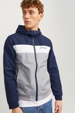Jack & Jones Lightweight hooded jacket blue