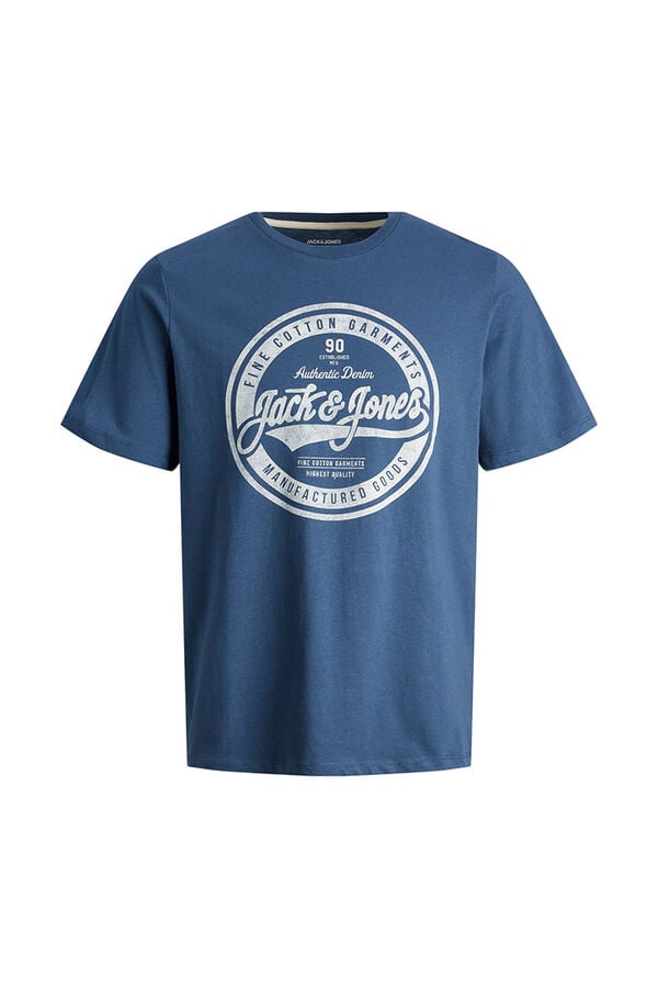 Springfield T-Shirt Standard Fit blau