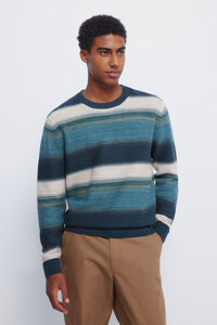 Springfield Structured multi-stripe jersey