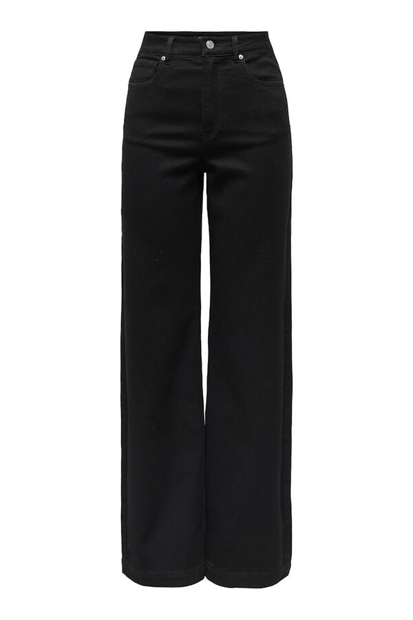 Only Jeans Bein Schwarz