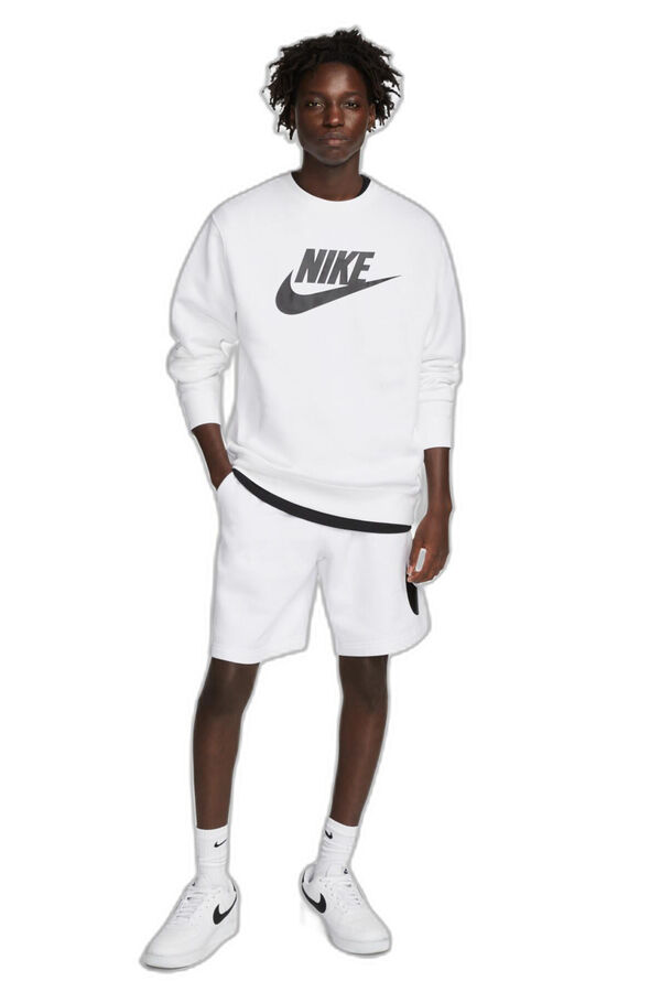 Springfield Camisola Nike Sportswear Club Fleece branco