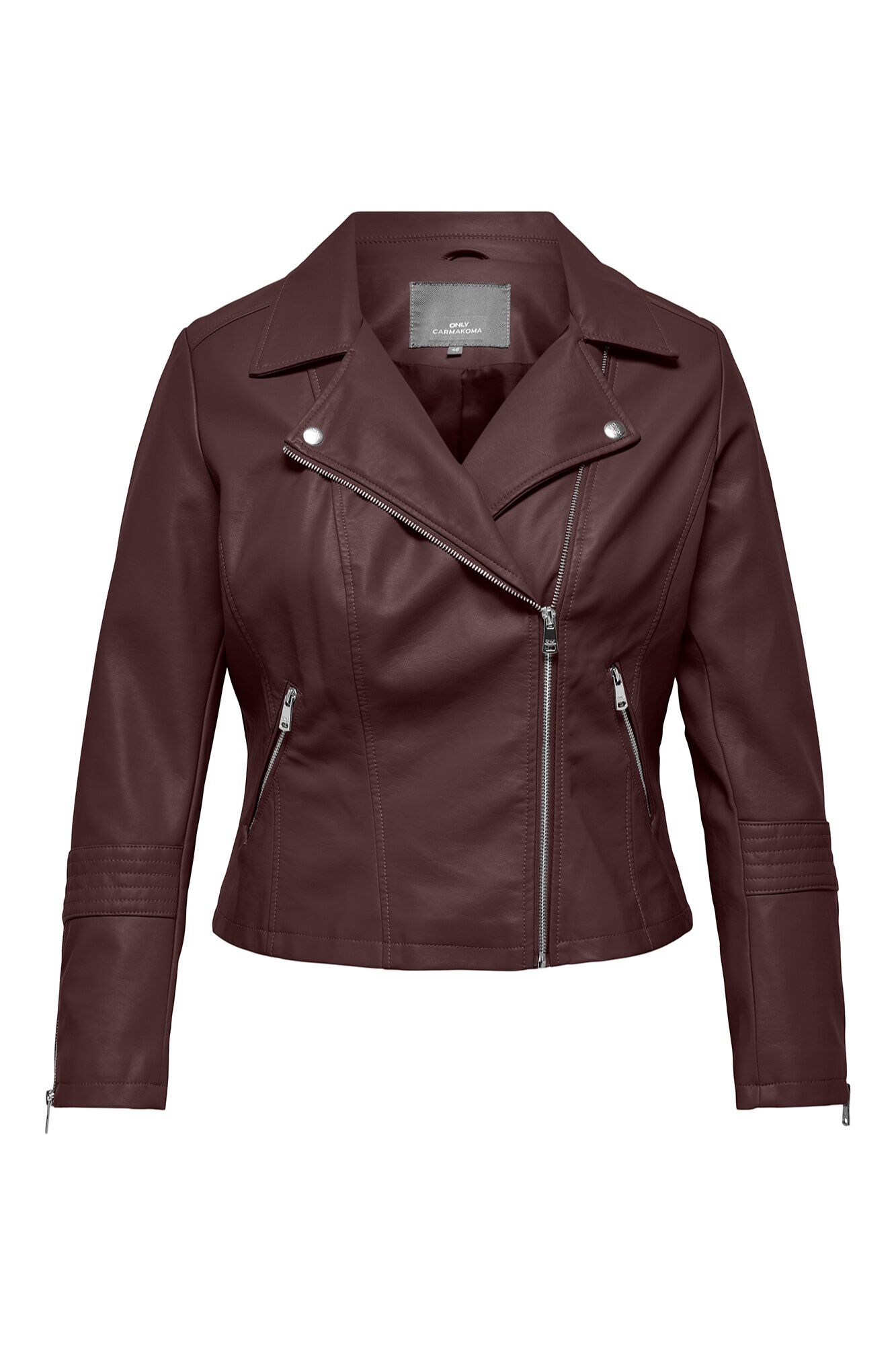 Only Carmakoma Casaco biker tamanho grande
