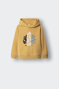 Springfield Kids Kids' tree logo sweatshirt yellow