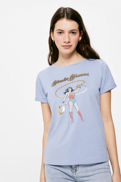 Springfield Camiseta "Wonder woman" azul medio