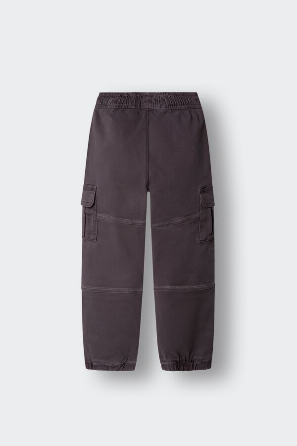 Springfield Kids Jogger cargo ni&ntilde;o gris