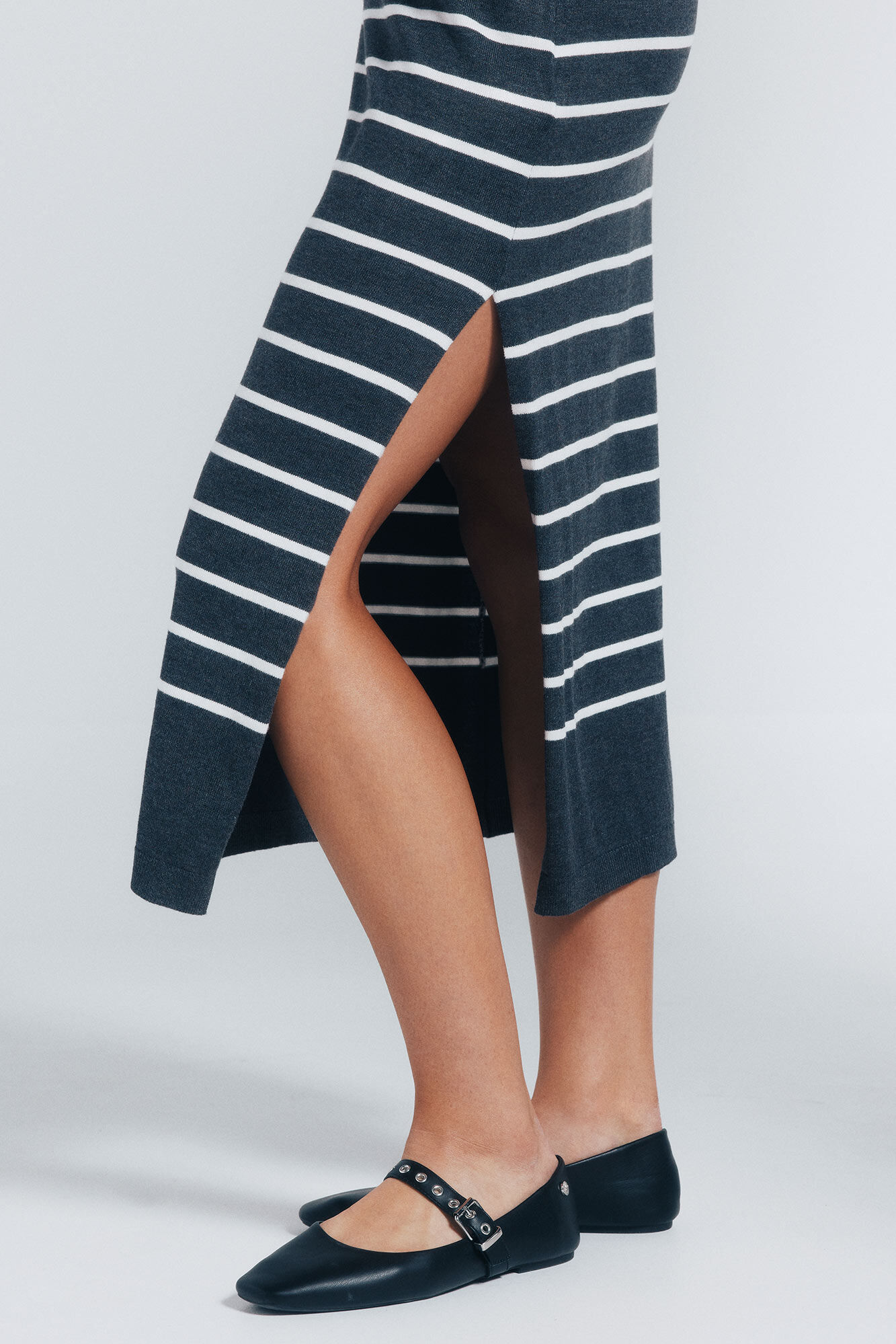 Springfield Vestido midi punto