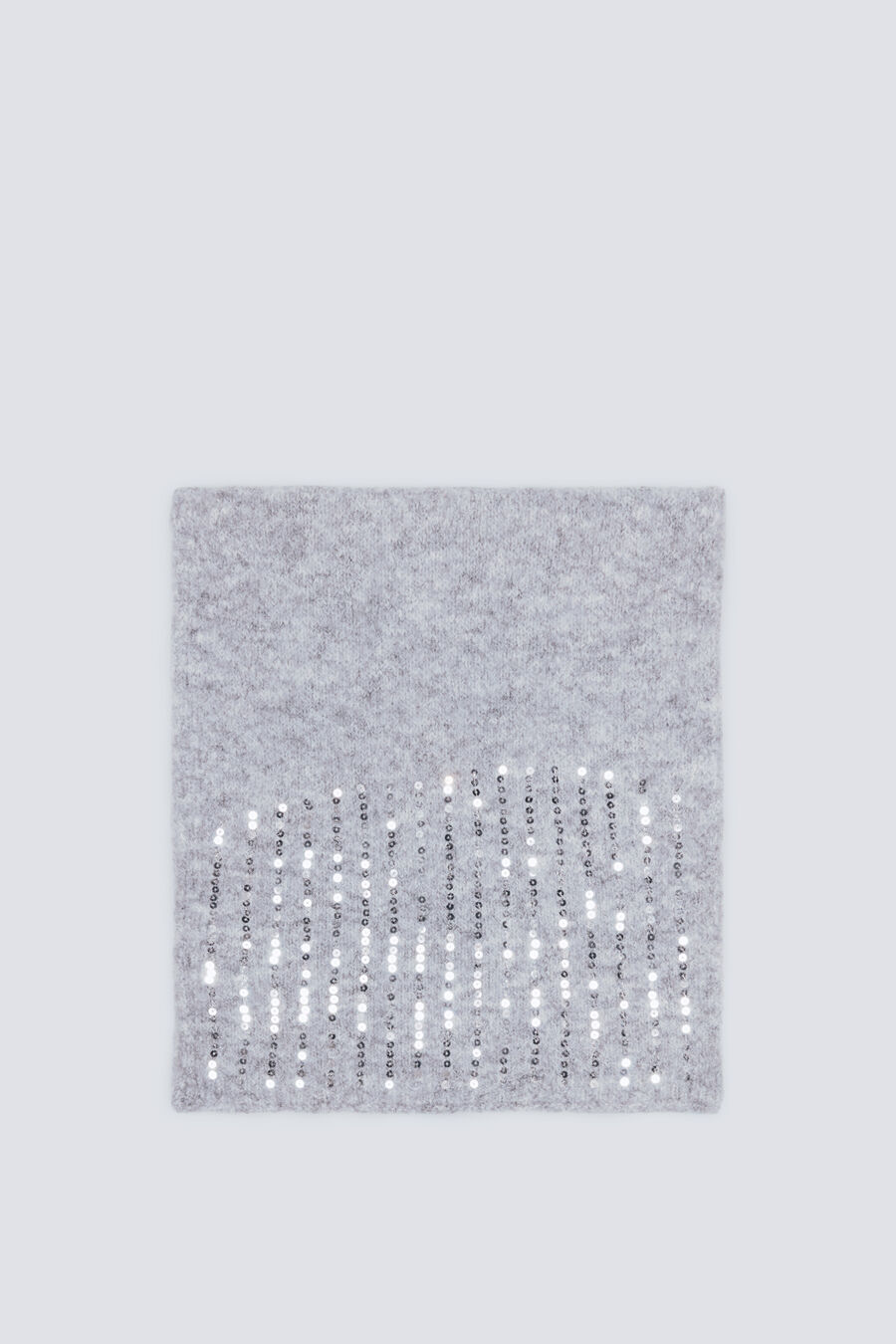 Bufanda lentejuelas posicionales