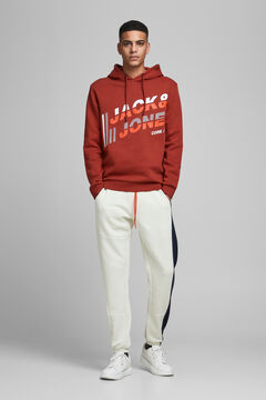 Springfield Logo hooded sweatshirt piros