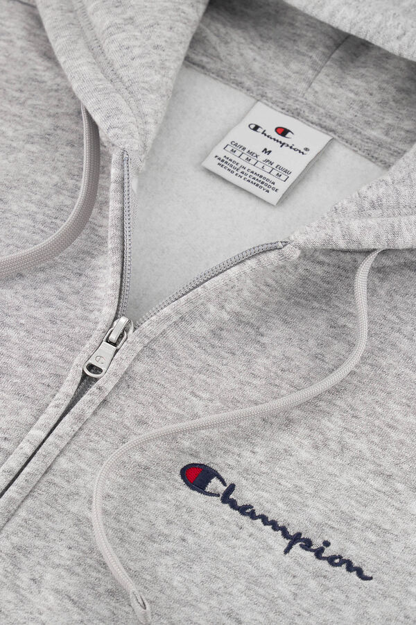 Champion Open zip zip fastening grey