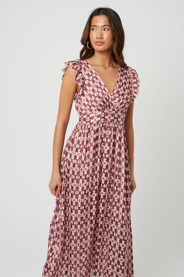 Brave Soul Vestido comprido estampado estampado